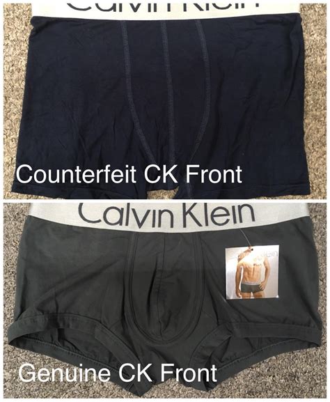 how to spot fake calvin klein underwear|More.